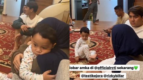 Abang L Nang S Nonton Amka Lihat Bunda Lesti Papa Billar Berantem Youtube