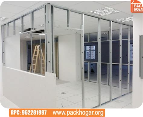 Tabiques De Drywall Paredes Construccion En Drywall Packhogar