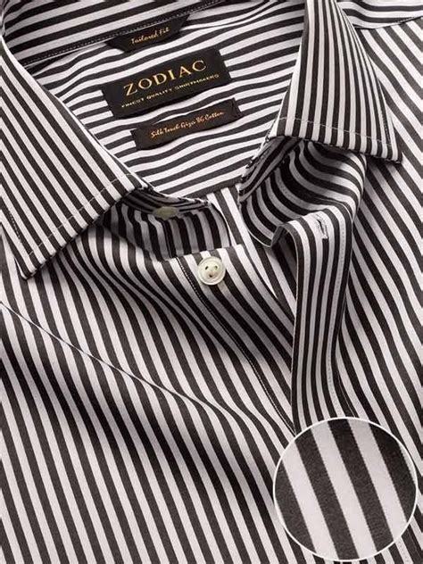 Black And White Striped Shirt With Tie Tranetbiologiaufrjbr