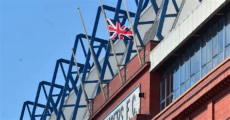 Rangers Fly Union Flag At Half Mast Over Ibrox In Tribute To Prince