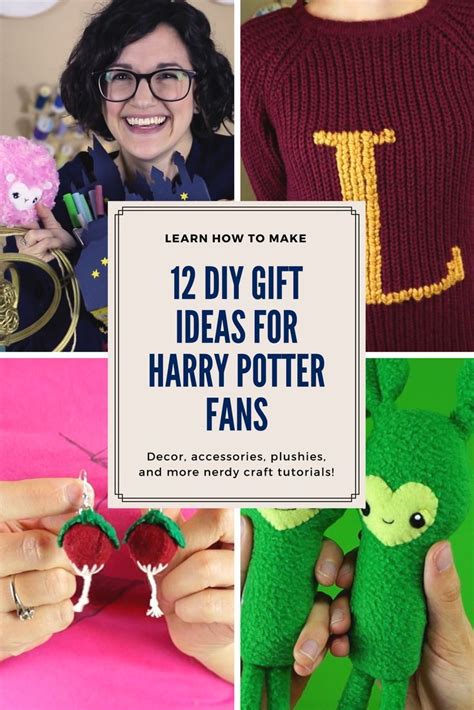 Learn How To Make Harry Potter Inspired Decor Accessories Plushies