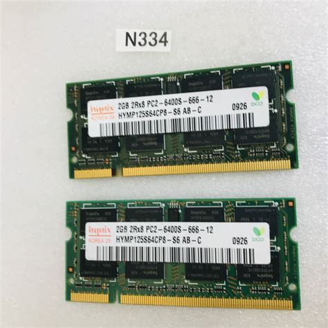 Yahoo オークション HYNIX PC2 6400S 4GB 2GB 2枚 4GB DDR2 800 2GB