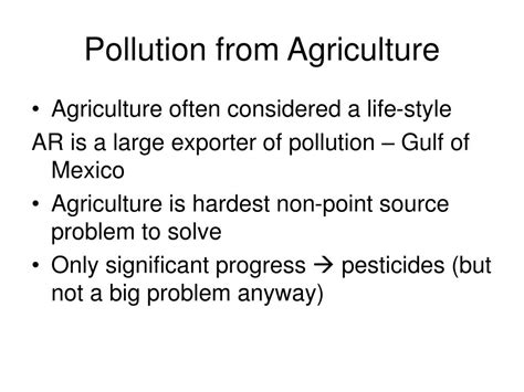 Ppt Environmental Effects Of Agriculture Powerpoint Presentation