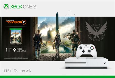 Best Buy Microsoft Xbox One S 1tb Tom Clancy S The Division 2 Console Bundle White 234 00872