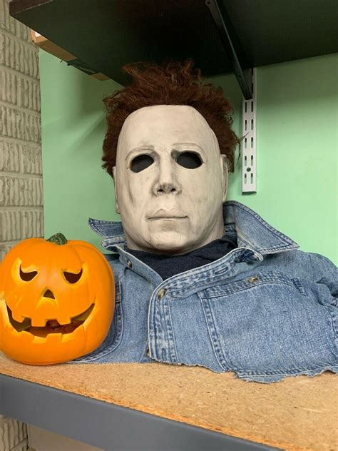 halloween michael myers mask 1978 -Adult Size Excellent condition Never worn | #3917462979