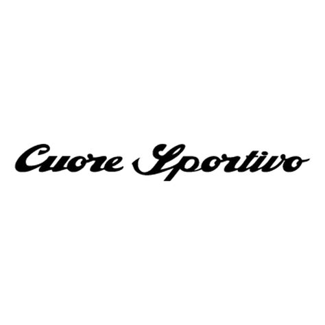 Alfa Romeo Cuore Sportivo Sticker Logo