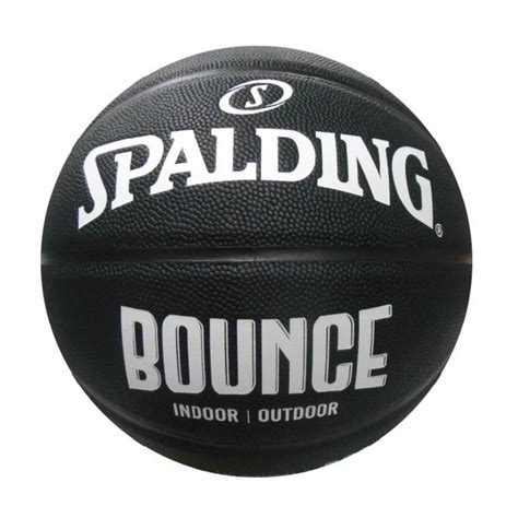 Spalding 斯伯丁 Nba Bounce 合成皮 7號籃球 黑白 籃球 Yahoo奇摩購物中心