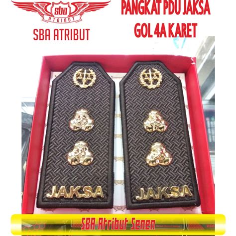 Jual PANGKAT PDU JAKSA KEJAKSAAN RI GOL 4A TERBARU MOTIF BATIK Shopee