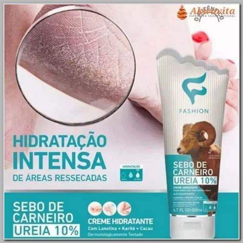 Creme Sebo De Carneiro Hidratante Ureia 10 200ml Fashion