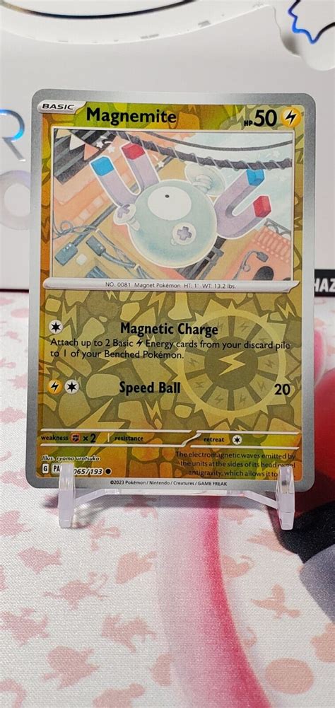 Pok Mon Tcg Magnemite Scarlet Violet Paldea Evolved Reverse