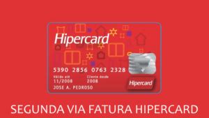 Fatura Hipercard Como emitir a 2º via