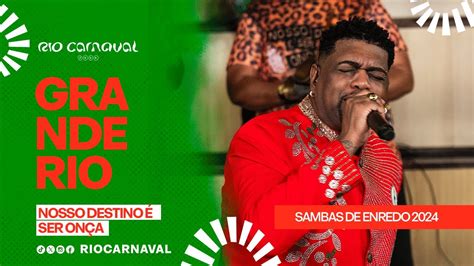 GRANDE RIO Carnaval 2024 Sambas De Enredo Clipe Oficial YouTube