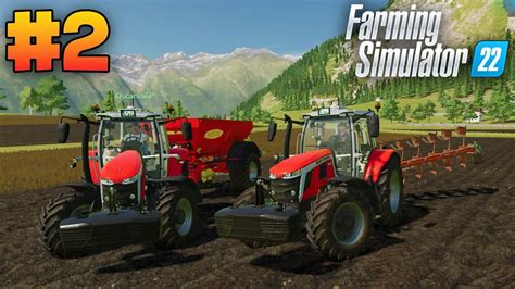 EMPEZAMOS A TRABAJAR EN LA FINCA Farming Simulator 22 YouTube