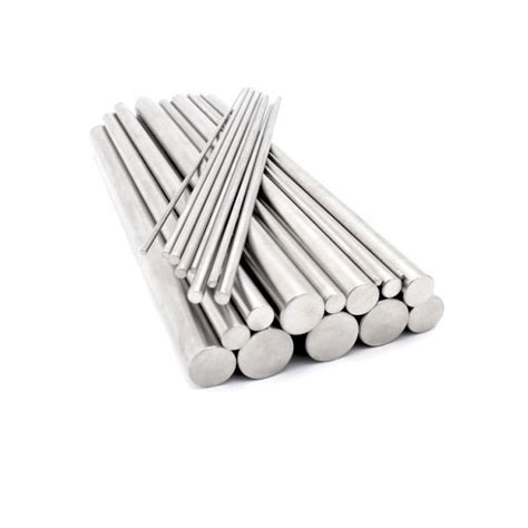 Chrome Plated Steel Round Bar Hard Piston Rod For Pneumatic Cylinder