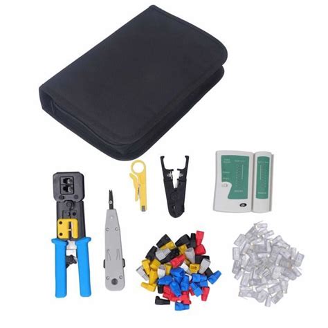 Cikonielf Kit D Outils De Sertissage Rj Outil Acier Rj Kit De