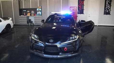 This Streethunter Mk Toyota Supra Cop Car Dons Need For Speed Hot