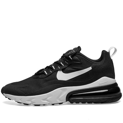 Nike Air Max 270 React Black And White End Us