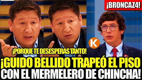 BRONCAZ4 GUIDO BELLIDO TRAPEÓ EL PISO CON EL MERMELERO JAIME CHINCHA