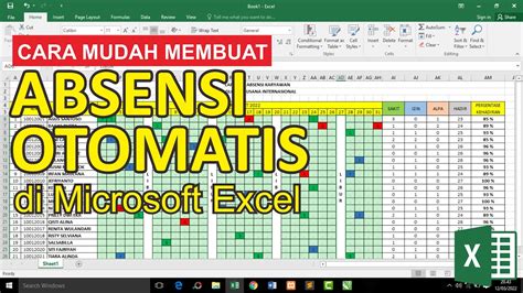 Membuat Format Program Semester Dengan Microsoft Excel Off