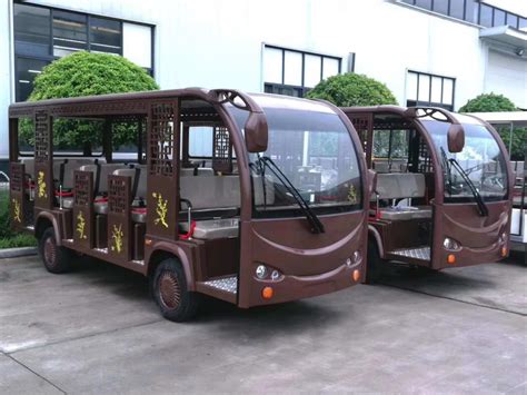 Seats Electric Lithium Battery Sightseeing Bus Electric