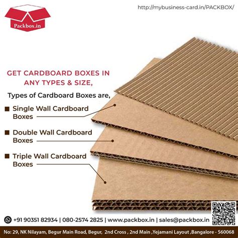 Different Types Of Cardboard Boxes Corrugated Box Manufacturers