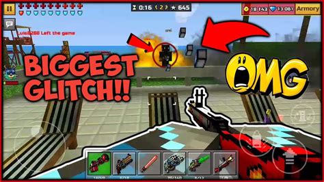 Biggest Glitches In Pixel Gun 3D Unlimited Ammo Rapid Fire And Guns