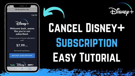 How To Cancel Disney Plus Subscription Youtube