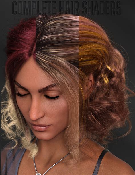 Twizted Complete Iray Hair Shaders Daz 3d