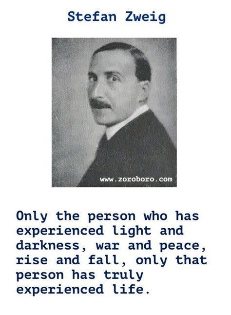 Stefan Zweig Quotes. Stefan Zweig Books Quotes,Feelings Quotes, Life ...