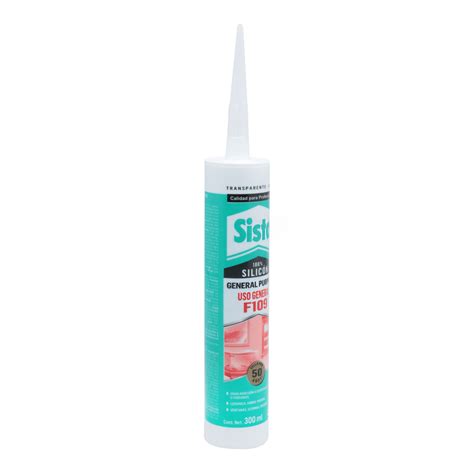 SISTA F109 USO GENERAL TRANSPARENTE 300 ML The Home Depot México