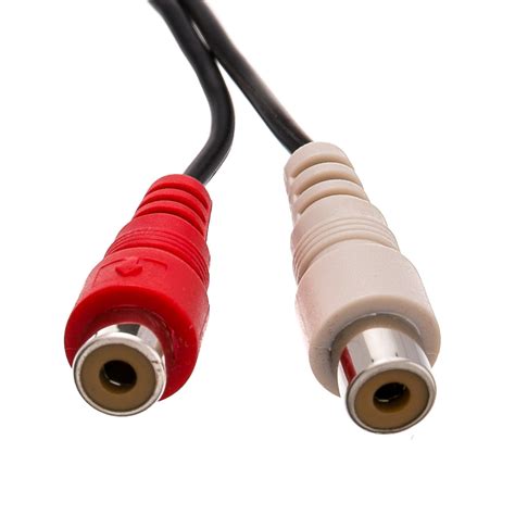 Ft Mm Stereo To Rca Cable Male Mm To Female Rca