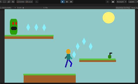 Sample Platformer In Sprite Show GameDev Tv