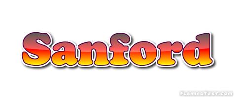 Sanford Logo Free Name Design Tool From Flaming Text