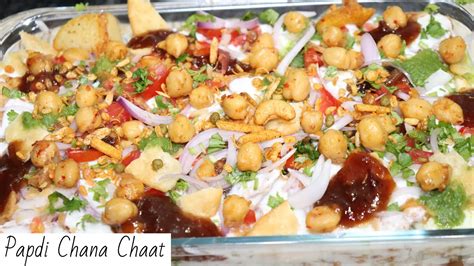 Papdi Chana Chaat Aloo Papdi Chaat Recipes With Me YouTube