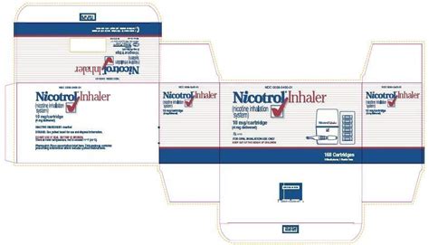 Nicotrol Inhalant - FDA prescribing information, side effects and uses