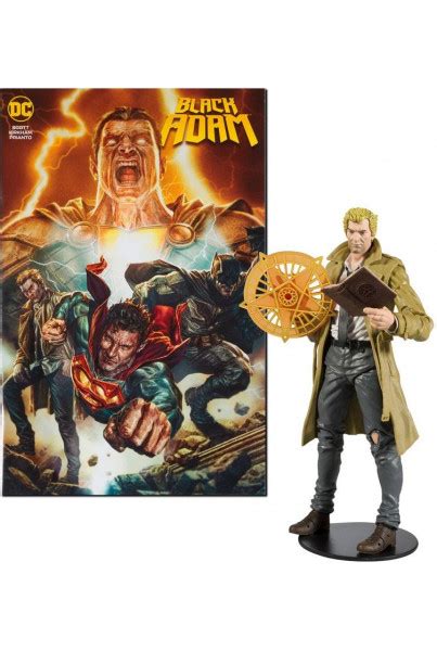 Dc Black Adam Pages Puncher Figura Comic John Constantine