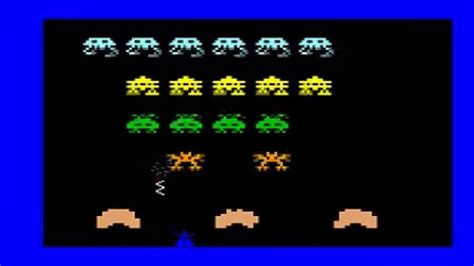 Space Armada Intellivision Space Invaders Game Mattel 1981 YouTube