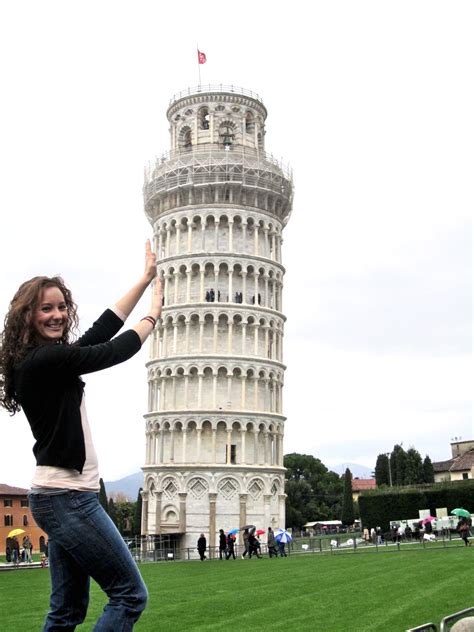 Florence In The Fall The Leaning Tower Of Pisa