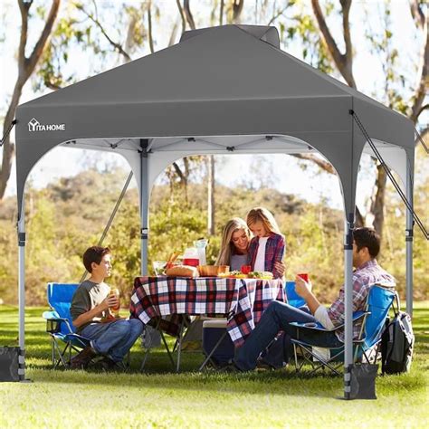 3x3 Tonnelle de Jardin Pliante Imperméable Pop UP Gazebo étanche