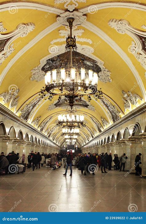 Moscow Metro editorial photography. Image of train, stalin - 23939022