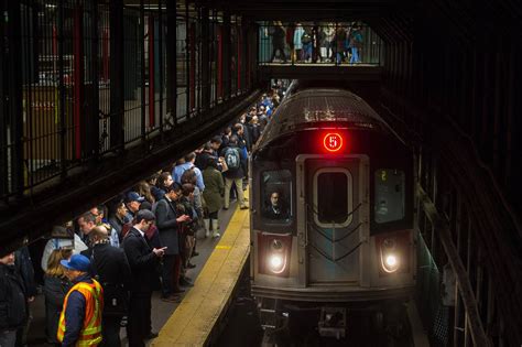 New York City Subway Ridership Jumps - WSJ