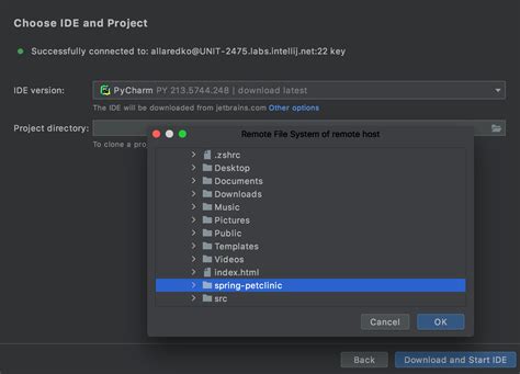 Getting Started With Remote Development Pycharm