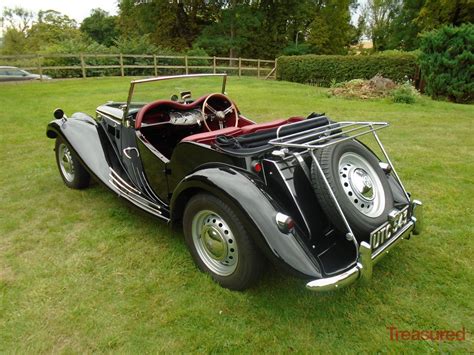 1954 Mg Tf 1500 Classic Cars For Sale Treasured Cars