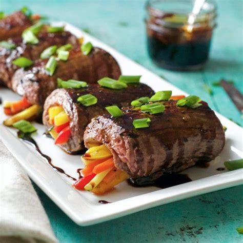 Balsamic Glazed Steak Roll Ups Steak Roll Ups Balsamic Glazed Steak Rolls Steak Rolls