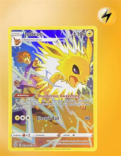 Jolteon Tg Tg Brilliant Stars Tcg Coleccionistas