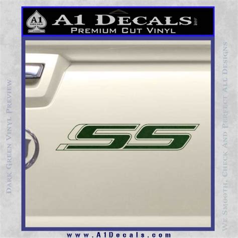 Chevrolet Ss Chevy Decal Sticker 3d A1 Decals