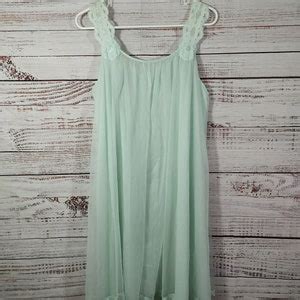 Vintage Lingerie Set Vintage Chiffon Nightgown S S Peignoir Set Vintage Babydoll