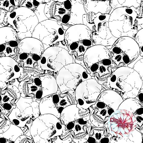 Skull Art Skull Svg Gothic Svg Skull Wrap Svg Skull Drawing Skulls Pattern Skull Pattern Vector