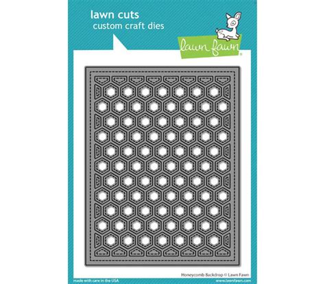 Lawn Fawn Dies Honeycomb Backdrop