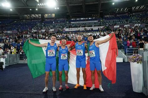 Atletica Italia Da Record Agli Europei Di Roma Vince Il Medagliere